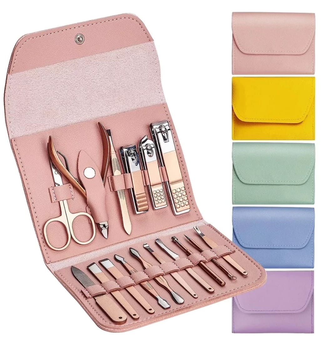 Kit manicure pedicure 12 piezas