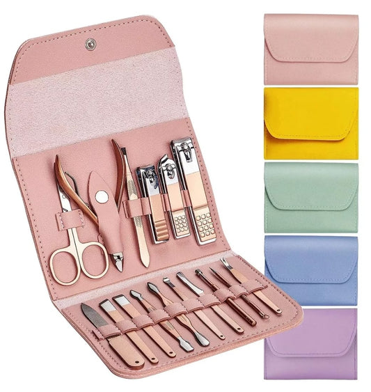 Kit manicure pedicure 12 piezas