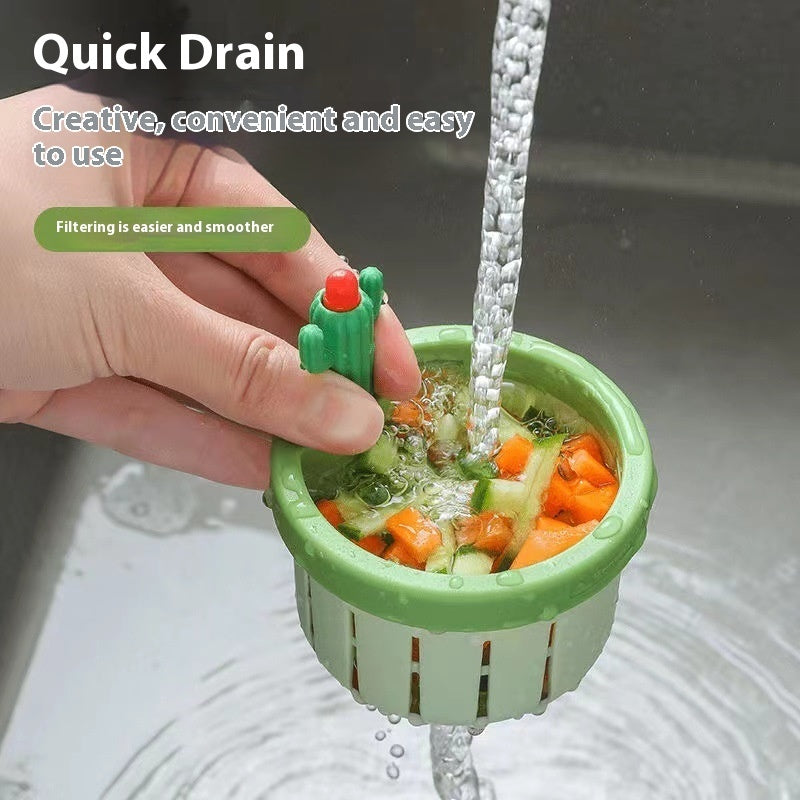 Cactus Sink Filter Basket Kitchen Innovative Filter Screen Kitchen Gadgets